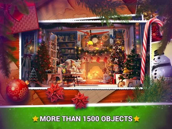 Изображение игры: Hidden Object.s Christmas Trees – Holiday Game.s