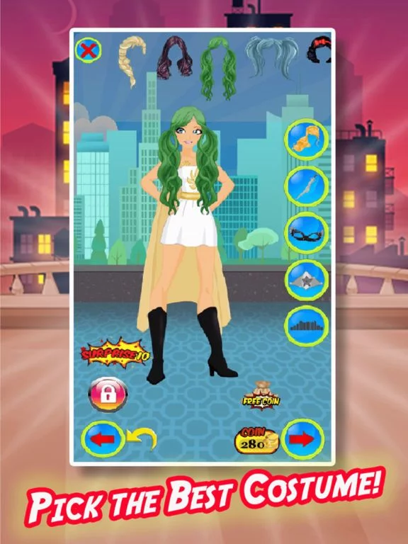 Изображение игры: Wonder Supergirl Super Hero Games for Girls
