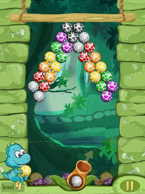 Изображение игры: Dinosaur Eggs Pop