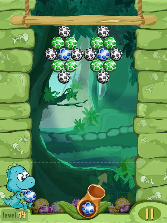 Изображение игры: Dinosaur Eggs Pop