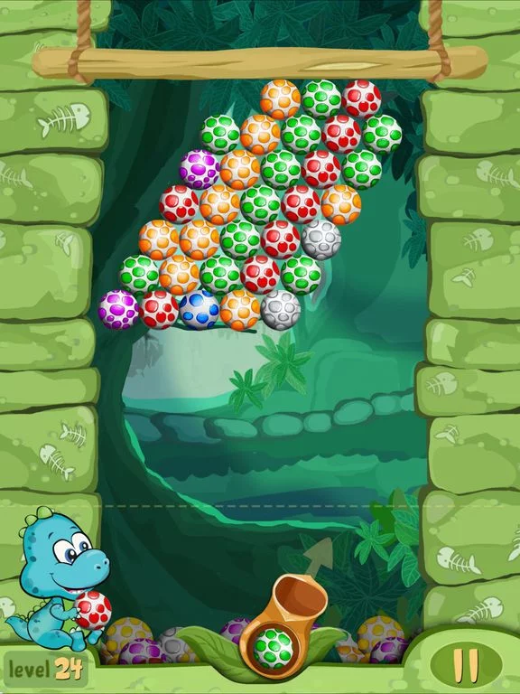 Изображение игры: Dinosaur Eggs Pop