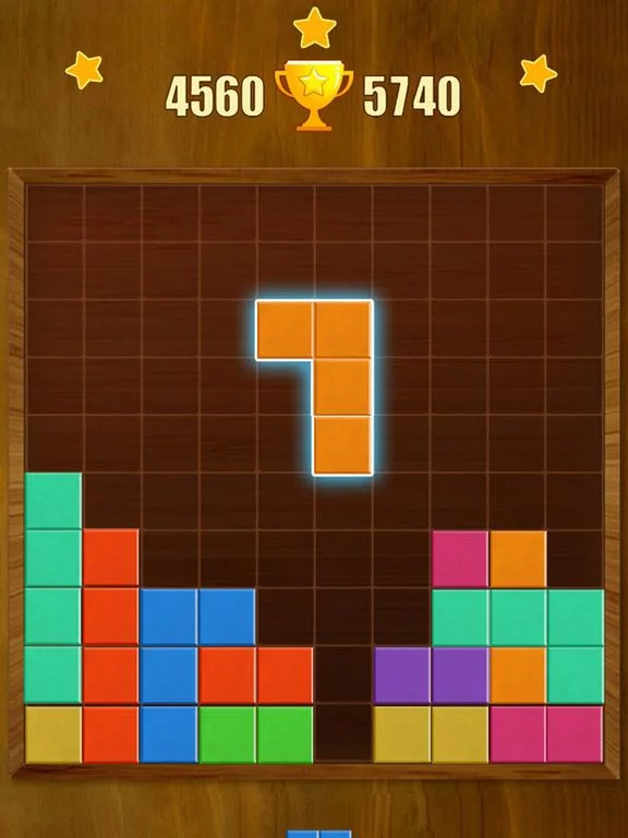 Изображение игры: Wood Puzzle: Fill Wooden Block