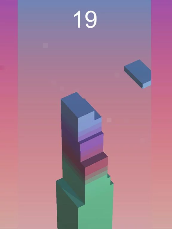 Изображение игры: Block Tower Stack-Up - Reach up high in the sky, play this endless blocks stacking game