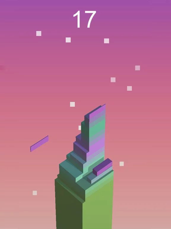 Изображение игры: Block Tower Stack-Up - Reach up high in the sky, play this endless blocks stacking game