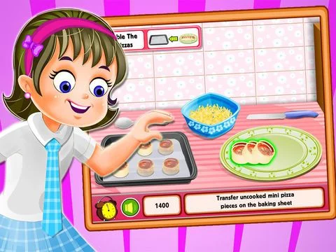 Изображение игры: Cooking game-Mini Pizzas