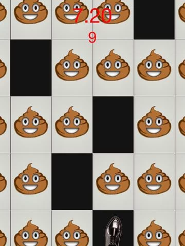 Изображение игры: Don't Step On The Crappy Turd: Avoid The Gooey Gross Poo-p White Tile-s