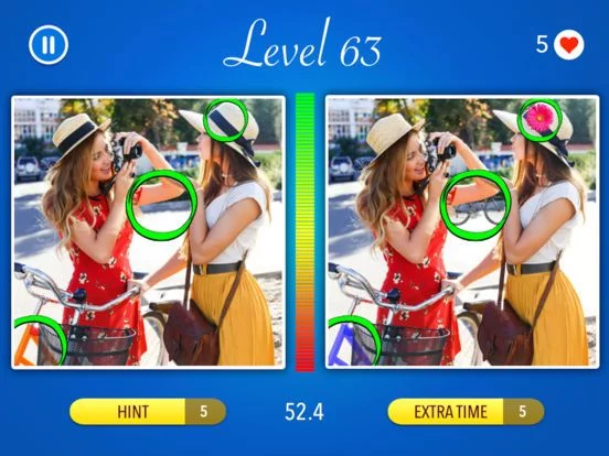 Изображение игры: Find 5 differences!
