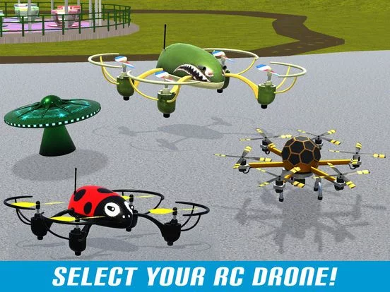 Изображение игры: Drone simulator: Flying Games