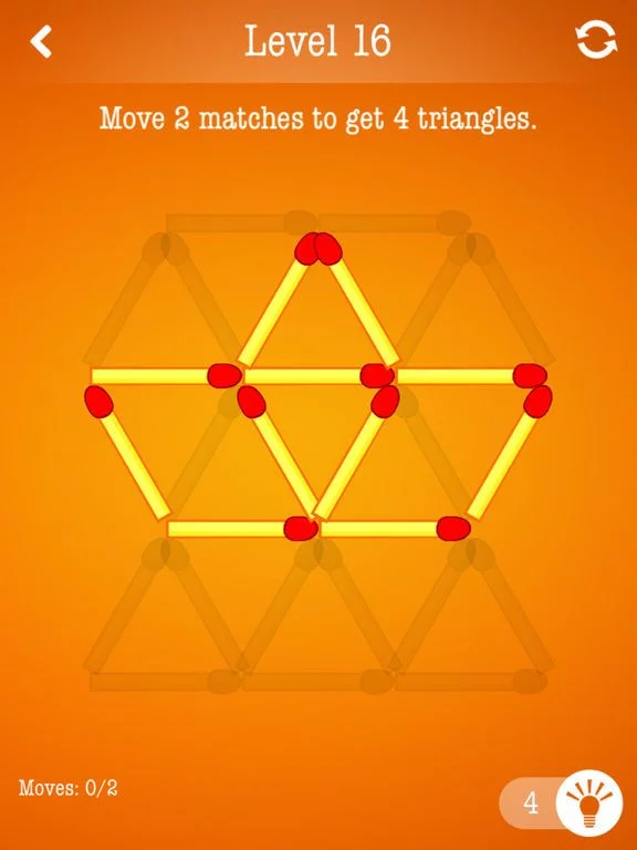 Изображение игры: Matchsticks ~ Free Puzzle Game with Matches