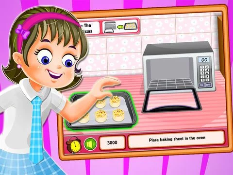 Изображение игры: Cooking game-Mini Pizzas