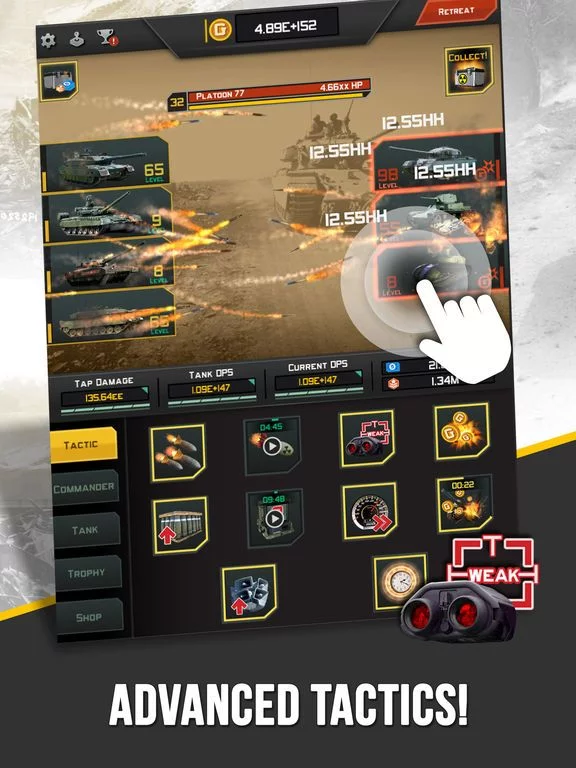 Изображение игры: Epic Tank Battles in History