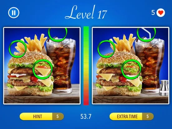Изображение игры: Find 5 differences!