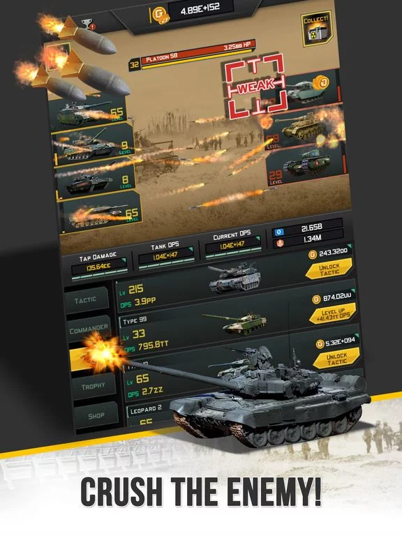 Изображение игры: Epic Tank Battles in History