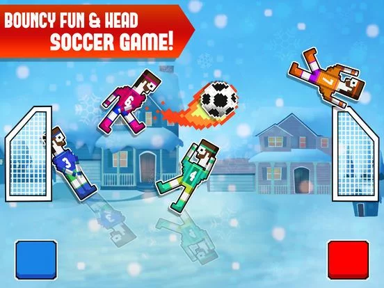 Изображение игры: Funny Soccer Physics Games