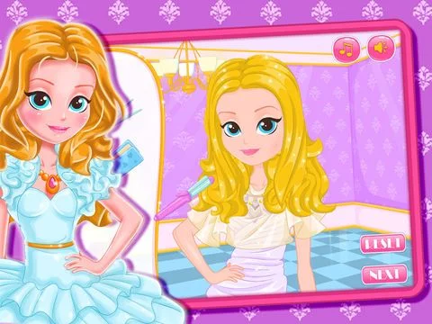 Изображение игры: princess Salon-wedding dressup