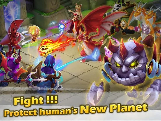 Изображение игры: Dragon Island - Dragons Battle City Builder Game