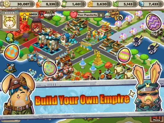 Изображение игры: Bunny Empires: Wars and Allies