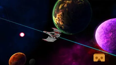 Изображение игры: VR Roller Coaster Space ship tour for google cardboard