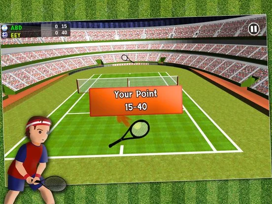 Изображение игры: Play Tennis 2016 - Open tennis tournament and quick games