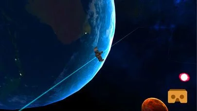 Изображение игры: VR Roller Coaster Space ship tour for google cardboard