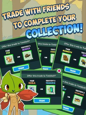 Изображение игры: Tree World: Free Pocket Pet Adventure