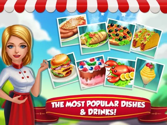 Изображение игры: Food Craze Chef Cooking Games