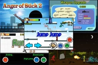 Изображение игры: AngerOfStick2: Free