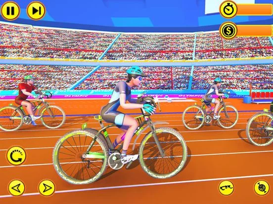 Изображение игры: Bicycle Racing Simulator