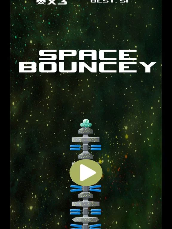 Изображение игры: Space Bouncy