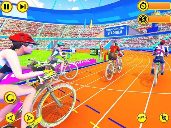 Изображение игры: Bicycle Racing Simulator
