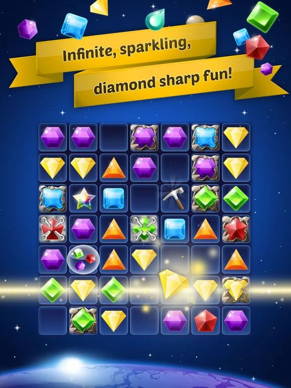 Изображение игры: Jewel Galaxy: Infinite