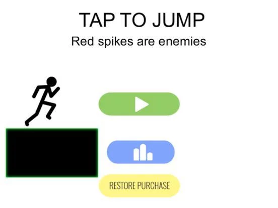 Изображение игры: Tipsy Stickman - Endless Runner Game