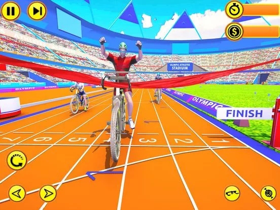 Изображение игры: Bicycle Racing Simulator