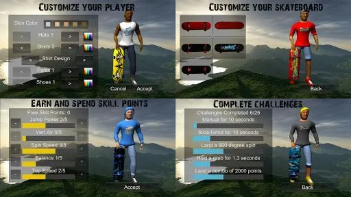 Изображение игры: Skating Freestyle Extreme 3D