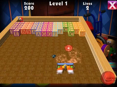 Изображение игры: 3D Brick Buster Free