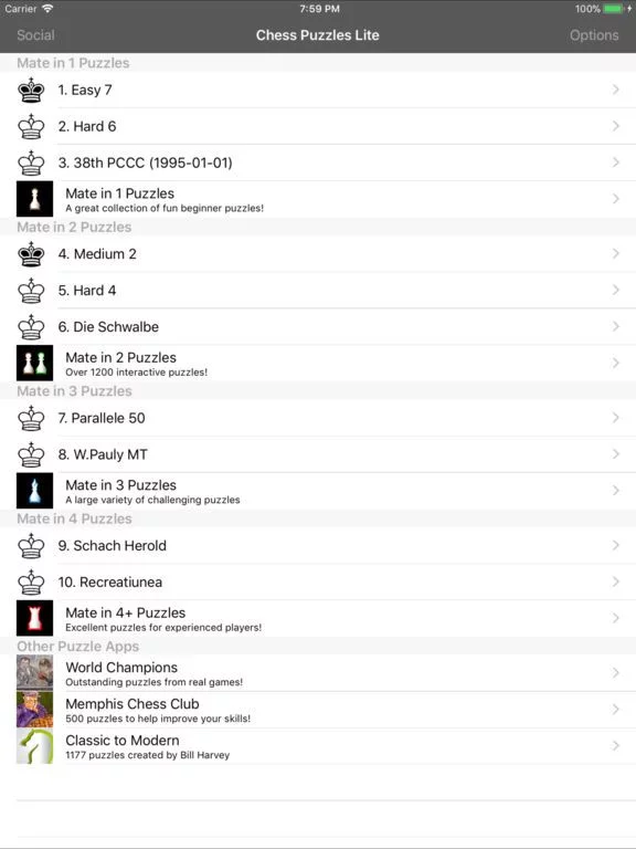 Изображение игры: Chess Puzzles Lite