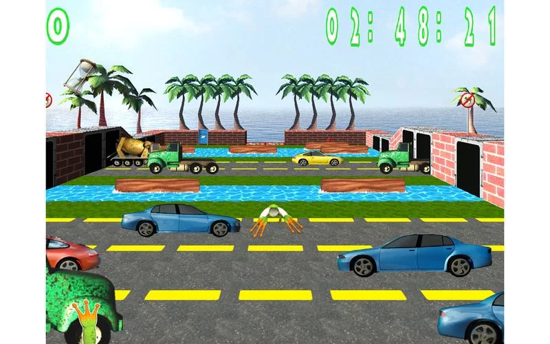 Изображение игры: Frog Frenzy