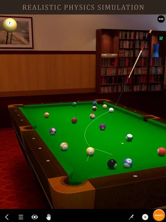 Изображение игры: Pool Break Lite 3D Billiards 8 Ball Snooker Carrom