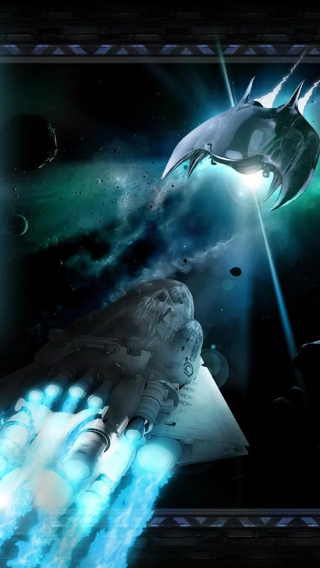 Изображение игры: Space Pong HD is a free ping pong game for two that is staged in space, the game about aliens, multiplayer, Arkanoid ping pong; you can play air hockey or tennis for free