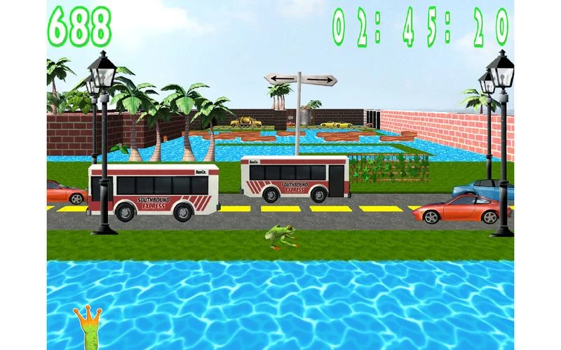 Изображение игры: Frog Frenzy