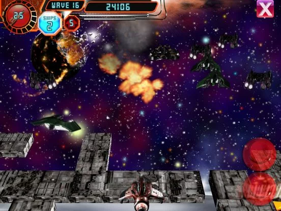 Изображение игры: Galaxy Fighters