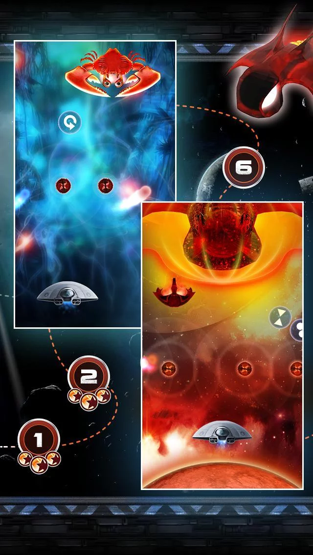 Изображение игры: Space Pong HD is a free ping pong game for two that is staged in space, the game about aliens, multiplayer, Arkanoid ping pong; you can play air hockey or tennis for free
