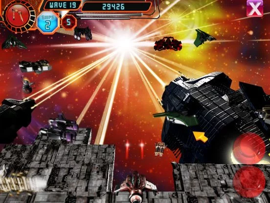Изображение игры: Galaxy Fighters