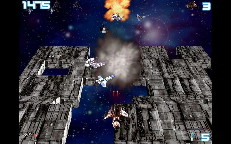 Изображение игры: Galaxy Fighters