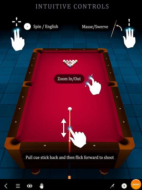 Изображение игры: Pool Break 3D Billiards 8 Ball, 9 Ball, Snooker