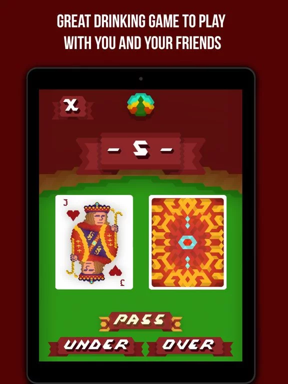 Изображение игры: Over and Under - Drinking Game