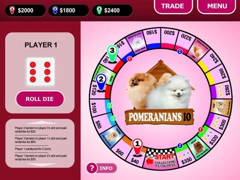 Изображение игры: Pomeranians IO