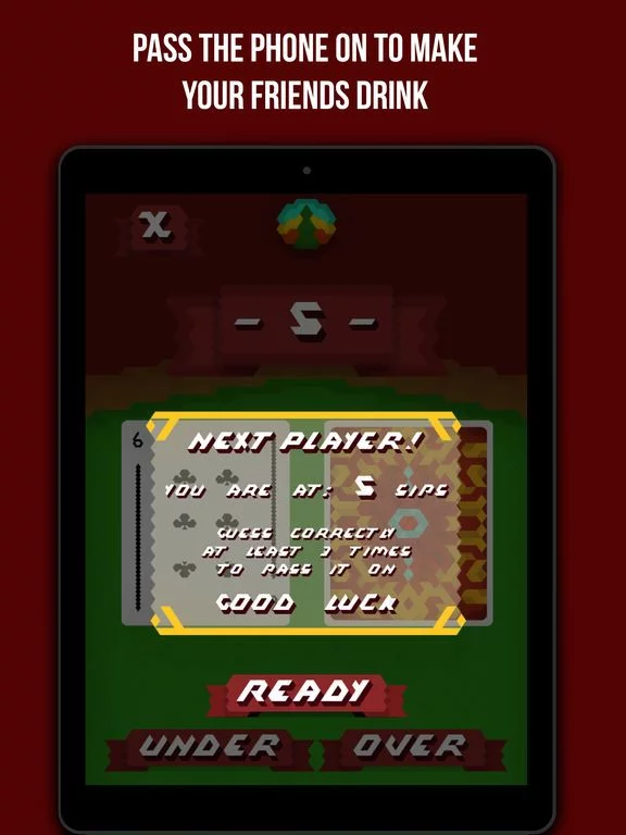 Изображение игры: Over and Under - Drinking Game