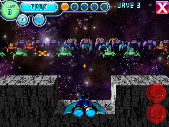 Изображение игры: Alien Invasion by Webfoot