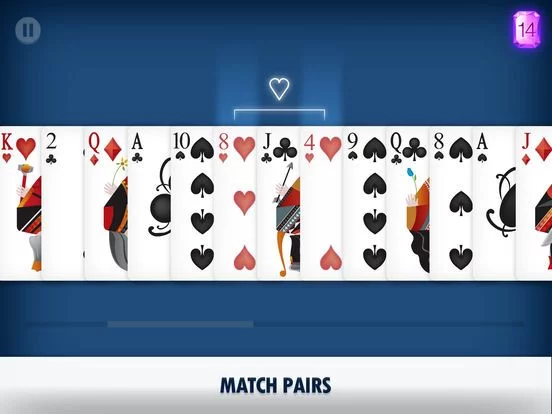 Изображение игры: Pair Solitaire